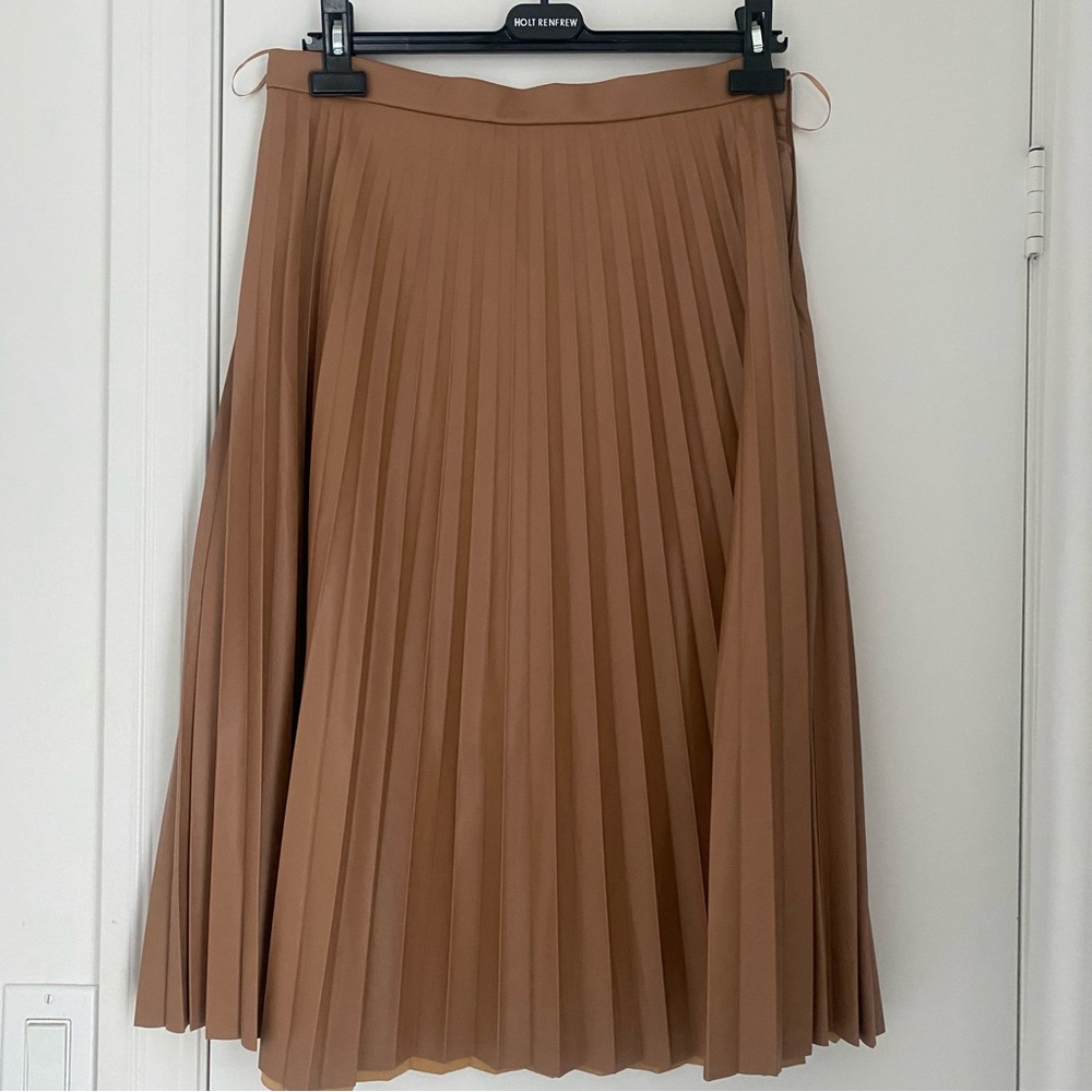 7 For All Mankind Vegan Leather Skirt
